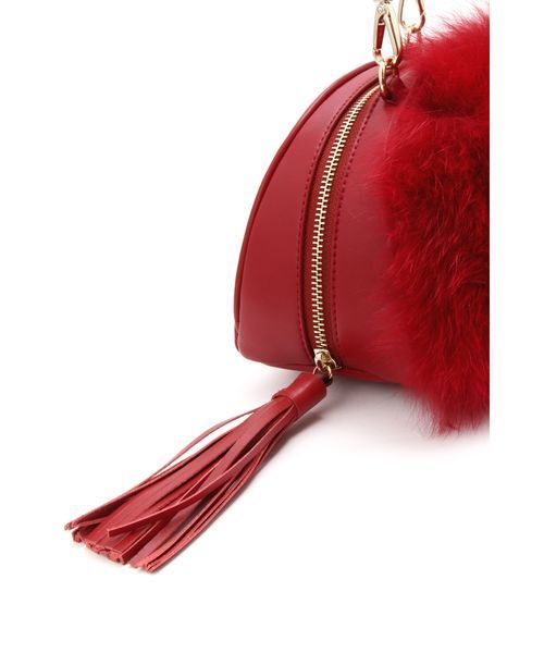 JILL STUART(ジルスチュアート)の「◆ドリスファーバッグ(トートバッグ・レディース・ベージュ/ボルドー・フリ-)」の7枚目の写真