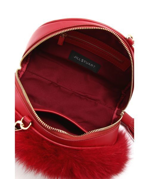 JILL STUART(ジルスチュアート)の「◆ドリスファーバッグ(トートバッグ・レディース・ベージュ/ボルドー・フリ-)」の8枚目の写真