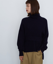 STUDIOUS | 2WAYベルトタートルニット(ニット/セーター)