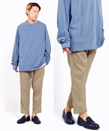 SHIPS JET BLUE: ガンクラブチェック イージーパンツ