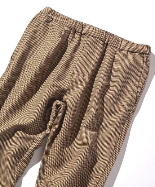 SHIPS JET BLUE（シップスジェットブルー）の「SHIPS JET BLUE: ガンクラブチェック イージーパンツ（その他パンツ・メンズ・ベージュ・SMALL/MEDIUM/LARGE/X-LARGE）」の10枚目の写真