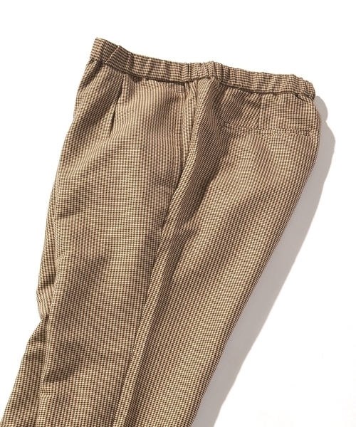 SHIPS JET BLUE（シップスジェットブルー）の「SHIPS JET BLUE: ガンクラブチェック イージーパンツ（その他パンツ・メンズ・ベージュ・SMALL/MEDIUM/LARGE/X-LARGE）」の7枚目の写真