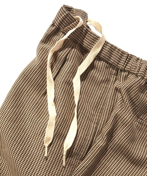 SHIPS JET BLUE（シップスジェットブルー）の「SHIPS JET BLUE: ガンクラブチェック イージーパンツ（その他パンツ・メンズ・ベージュ・SMALL/MEDIUM/LARGE/X-LARGE）」の5枚目の写真
