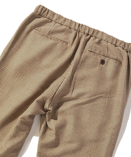 SHIPS JET BLUE（シップスジェットブルー）の「SHIPS JET BLUE: ガンクラブチェック イージーパンツ（その他パンツ・メンズ・ベージュ・SMALL/MEDIUM/LARGE/X-LARGE）」の3枚目の写真