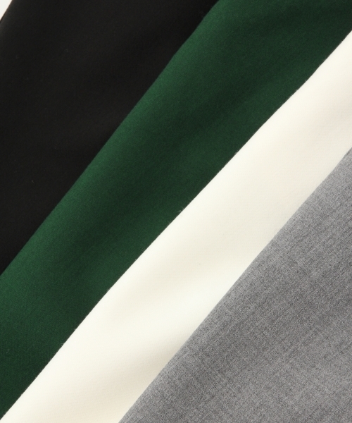 A part by（アパートバイ）の「【おウチで洗える】Wコンタックワイドパンツ　772890 　（その他パンツ・レディース・ホワイト/ブラック/グレー/グリーン・MEDIUM/LARGE）」の12枚目の写真