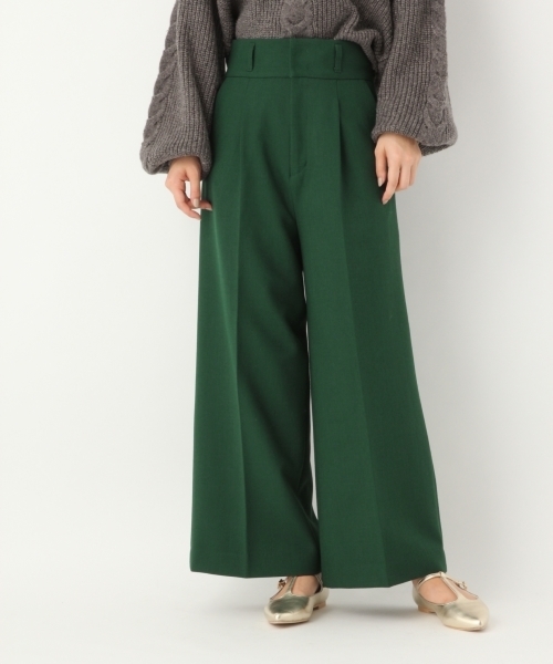 A part by（アパートバイ）の「【おウチで洗える】Wコンタックワイドパンツ　772890 　（その他パンツ・レディース・ホワイト/ブラック/グレー/グリーン・MEDIUM/LARGE）」の13枚目の写真