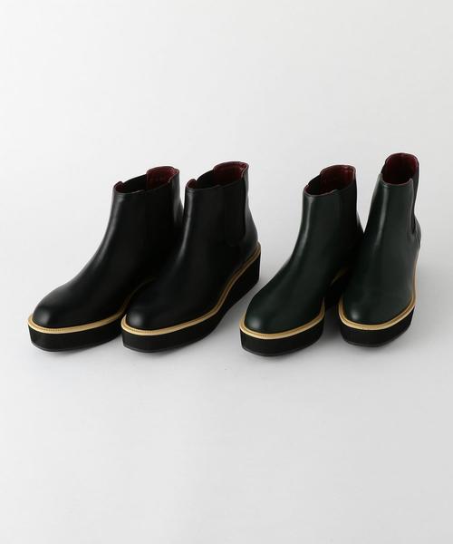 Boisson Chocolat(ボワソンショコラ)の「BSCサイドゴアプラットSBT45(ブーツ・レディース・ブラック/ケリー・22.5cm/22cm/23cm/24.5cm/24cm/23.5cm)」の10枚目の写真