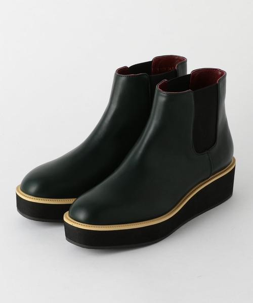 Boisson Chocolat(ボワソンショコラ)の「BSCサイドゴアプラットSBT45(ブーツ・レディース・ブラック/ケリー・22.5cm/22cm/23cm/24.5cm/24cm/23.5cm)」の16枚目の写真