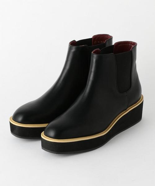 Boisson Chocolat(ボワソンショコラ)の「BSCサイドゴアプラットSBT45(ブーツ・レディース・ブラック/ケリー・22.5cm/22cm/23cm/24.5cm/24cm/23.5cm)」の11枚目の写真