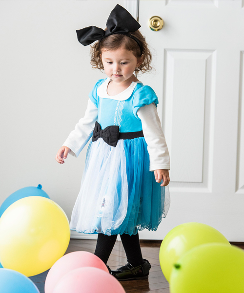 Catherine Cottage（キャサリンコテージ）の「なりきりプリンセスワンピース（ワンピース・キッズ・ブルー/ライラック/ブラック/サックスブルー・120/80/90/100/110）」の7枚目の写真