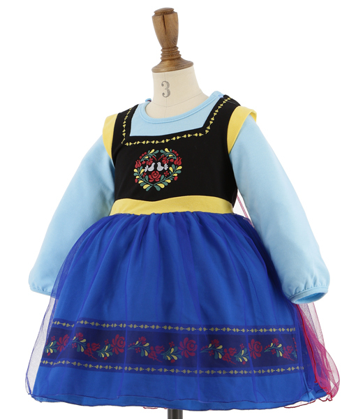 Catherine Cottage（キャサリンコテージ）の「なりきりプリンセスワンピース（ワンピース・キッズ・ブルー/ライラック/ブラック/サックスブルー・120/80/90/100/110）」の10枚目の写真