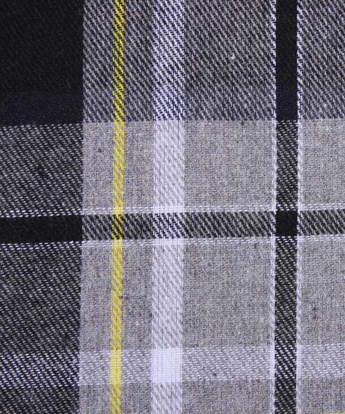 ８(eight)（エイト）の「チェック ネルシャツ フランネル オープンシャツ（シャツ/ブラウス・メンズ・ブラック/レッド/イエロー・MEDIUM/LARGE）」の10枚目の写真