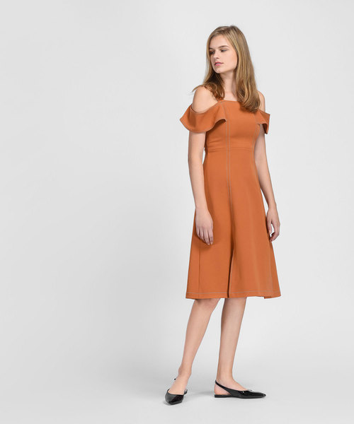 CHARLES & KEITH(チャールズ & キース)の「ポインテッドスリングバックフラット / POINTED SLINGBACK FLATS(パンプス・レディース・ブラック/ピンク・23cm/24.5cm/23.5cm/25cm)」の7枚目の写真
