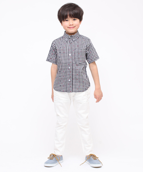 RUGGEDWORKS（ラゲッドワークス）の「撥水加工ホワイトデニムロングパンツ（デニムパンツ・キッズ・ホワイト・80ｃｍ/100cm/110cm/120cm/130cm/140cm/90cm）」の5枚目の写真