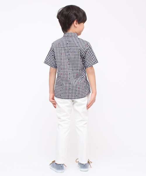 RUGGEDWORKS（ラゲッドワークス）の「撥水加工ホワイトデニムロングパンツ（デニムパンツ・キッズ・ホワイト・80ｃｍ/100cm/110cm/120cm/130cm/140cm/90cm）」の4枚目の写真