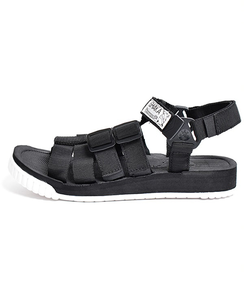 SHAKA（シャカ）の「【SHAKA / シャカ】RALLY（サンダル・レディース・オレンジ/パープル/グレー/オリーブ/カーキブラウン/フューシャピンク/マスタード/ロイヤルブルー/ブラック/ネイビー・10/5/6/7/8/9/11）」の2枚目の写真