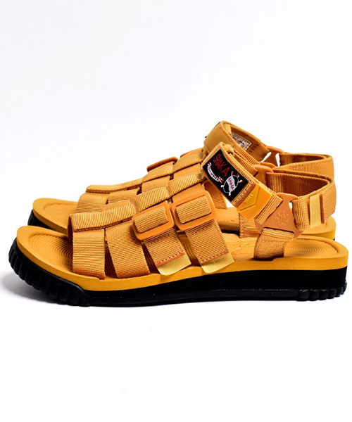 SHAKA（シャカ）の「【SHAKA / シャカ】RALLY（サンダル・レディース・オレンジ/パープル/グレー/オリーブ/カーキブラウン/フューシャピンク/マスタード/ロイヤルブルー/ブラック/ネイビー・10/5/6/7/8/9/11）」の19枚目の写真