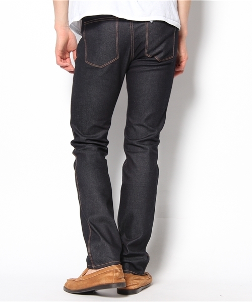 WEGO（ウィゴー）の「WEGO/スキニーデニム（デニムパンツ・メンズ・ダークインディゴブルー・MEDIUM/LARGE）」の3枚目の写真