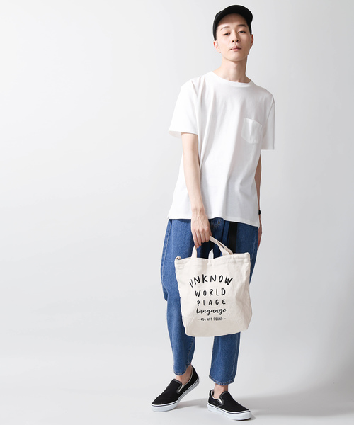 WEGO（ウィゴー）の「WEGO/UNKNOWミニ2WAYショルダーバッグ（ショルダーバッグ・メンズ・ナチュラル・FREE）」の10枚目の写真