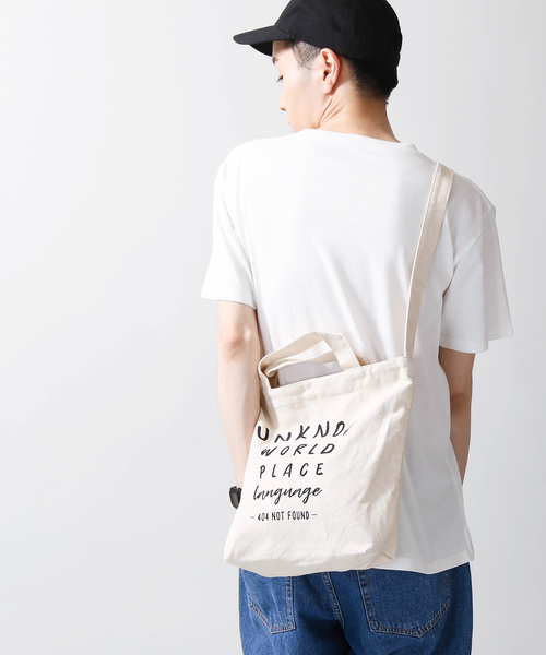 WEGO（ウィゴー）の「WEGO/UNKNOWミニ2WAYショルダーバッグ（ショルダーバッグ・メンズ・ナチュラル・FREE）」の9枚目の写真