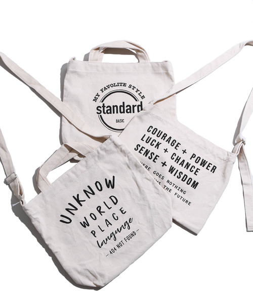 WEGO（ウィゴー）の「WEGO/UNKNOWミニ2WAYショルダーバッグ（ショルダーバッグ・メンズ・ナチュラル・FREE）」の7枚目の写真