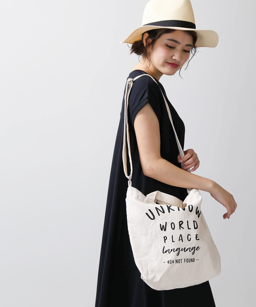 WEGO（ウィゴー）の「WEGO/UNKNOWミニ2WAYショルダーバッグ（ショルダーバッグ・メンズ・ナチュラル・FREE）」の8枚目の写真