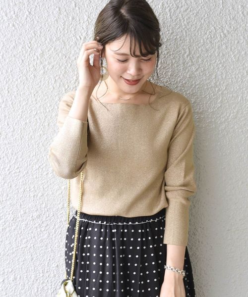 SHIPS - シップス＊ツイードプルオーバー クーポン】【セール 30%OFF】SHIPS any: ツイード パフスリーブ