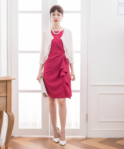 薄手シフォンボレロパーティー（カーディガン/ボレロ）｜DRESS STAR  