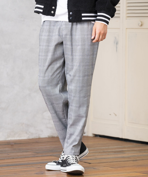 WEGO（ウィゴー）の「WEGO/チェックペグトップスラックス（スラックス・メンズ・その他1/その他2/その他3/その他4・MEDIUM/LARGE/SMALL）」の3枚目の写真