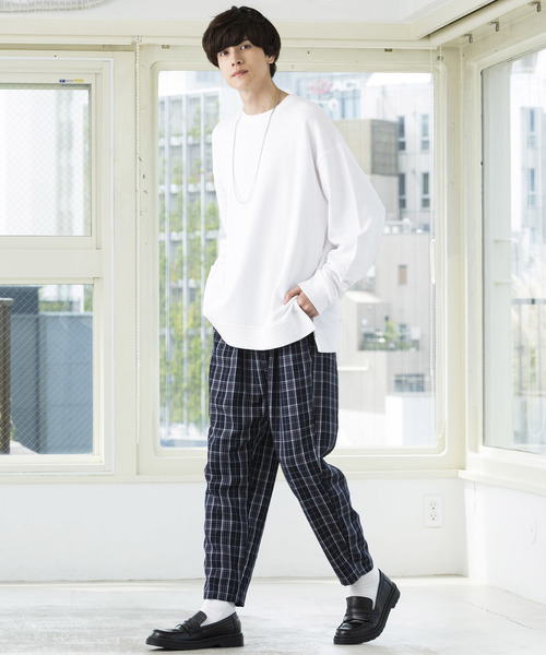 WEGO（ウィゴー）の「WEGO/チェックペグトップスラックス（スラックス・メンズ・その他1/その他2/その他3/その他4・MEDIUM/LARGE/SMALL）」の17枚目の写真