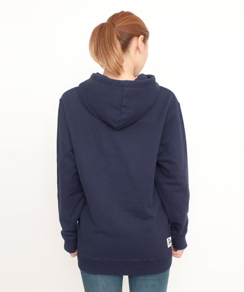 X-girl（エックスガール）の「X-girl VARIOUS SWEAT BIG PULLOVER（パーカー・レディース・ホワイト/カモフラージュ/ブラック/アッシュグレー/グリーン/ネイビー/A/B・ONE SIZE）」の14枚目の写真