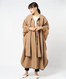 CLANE | SHAWL HOOD BALLOON COAT(ポンチョ)