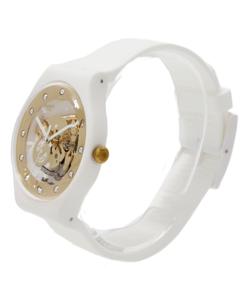 BEAUTY&YOUTH UNITED ARROWS（ビューティーアンドユースユナイテッドアローズ）の「＜SWATCH＞ SUNRAY GALM¨（アナログ腕時計・メンズ・ホワイト・フリー）」の3枚目の写真