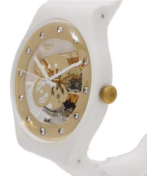 BEAUTY&YOUTH UNITED ARROWS（ビューティーアンドユースユナイテッドアローズ）の「＜SWATCH＞ SUNRAY GALM¨（アナログ腕時計・メンズ・ホワイト・フリー）」の5枚目の写真
