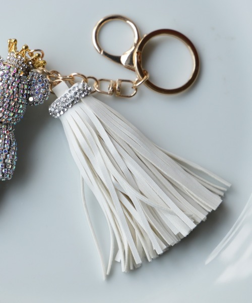 VitaFelice（ヴィータフェリーチェ）の「キラキラビジューのベアチャーム（チャーム・レディース・クリア/ゴールド/ブラック・FREE）」の22枚目の写真