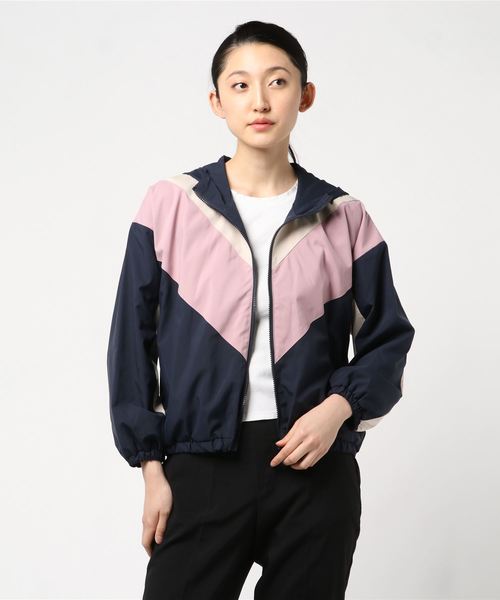 美品 スナグパック リバーシブル マウンテンパーカー グレー レッド 高配色