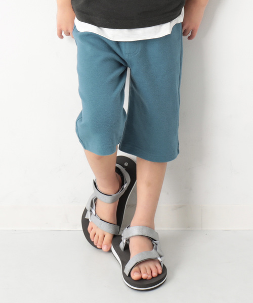 devirock(デビロック)の「【新改良】6分丈パンツ(その他パンツ・キッズ・ブラック/ネイビー/レッド/カーキ/ピンク/ターコイズブルー/イエロー/ブルー/ヘザーチャコール/ブルー系その他/ピンク系その他/エメラルド/杢グレー/ダークパープル・80cm/90cm/95cm/110cm/100cm/120cm/130cm/140cm)」の9枚目の写真