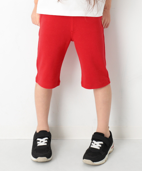 devirock(デビロック)の「【新改良】6分丈パンツ(その他パンツ・キッズ・ブラック/ネイビー/レッド/カーキ/ピンク/ターコイズブルー/イエロー/ブルー/ヘザーチャコール/ブルー系その他/ピンク系その他/エメラルド/杢グレー/ダークパープル・80cm/90cm/95cm/110cm/100cm/120cm/130cm/140cm)」の14枚目の写真