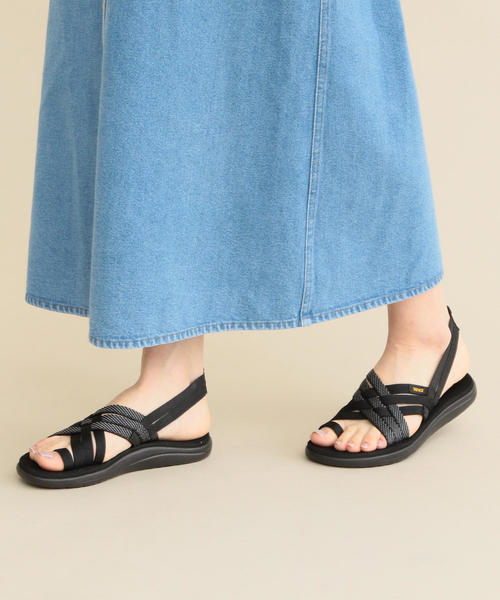 Teva(テバ)の「<TEVA(テバ)>∴VOYA STRAPPY ボヤストラッピー サンダル(サンダル・レディース・ブラック/ワインレッド・5/7/6/8)」の12枚目の写真