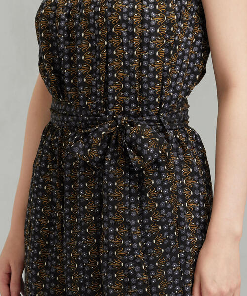 green label relaxing（グリーンレーベルリラクシング）の「CFC LARA ETHNICS ベアトップ オールインワン（つなぎ/オールインワン・レディース・ブラック/ホワイト・FREE）」の10枚目の写真