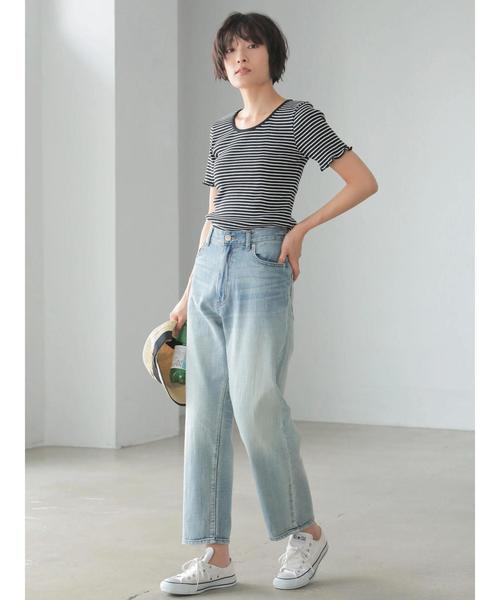 AMERICAN HOLIC（アメリカンホリック）の「ヘビーテレコクルーネックカットプルオーバー　＊（Tシャツ/カットソー・レディース・ブラック/アイボリー/その他7/ホワイト系その他4/ブラック系その他4/ブルー系その他2・M/L）」の17枚目の写真