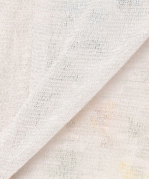 Petit Honfleur（プチオンフルール）の「ラウンドボレロカーディガン（カーディガン/ボレロ・レディース・ホワイト/ネイビー/グレー・M size/L size）」の10枚目の写真