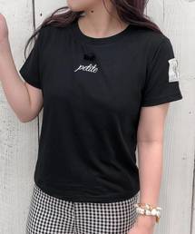 one after another NICE CLAUP | 【Petite】rogo tee(Tシャツ/カットソー)