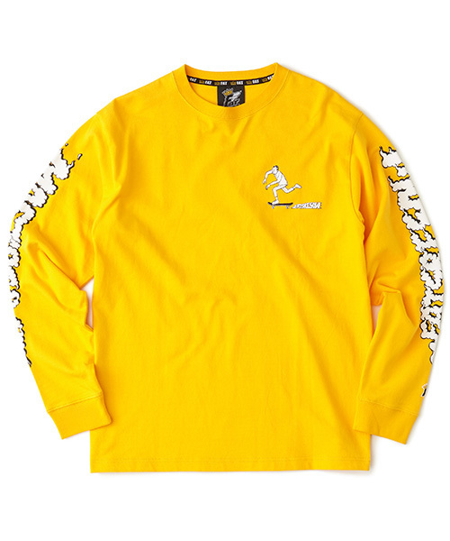 FAT(エフエイティー)の「UNCLESPEED(Tシャツ/カットソー)」|イエロー
