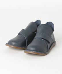 YOSUKE（ヨースケ）の「「YOSUKE/ヨースケ」本革仕様キッズショートブーツ（ブーツ）」