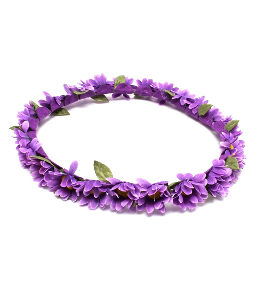 WEGO（ウィゴー）の「WEGO/フラワーヘアバンド（ヘアバンド・レディース・ホワイト/パープル/ピンク/ライトピンク/オレンジ・FREE）」の3枚目の写真