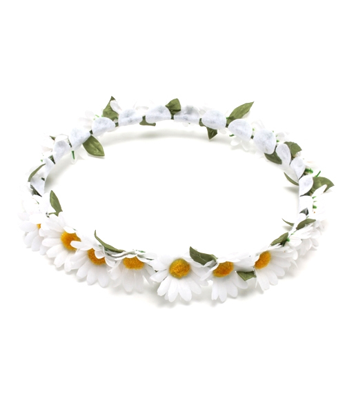 WEGO（ウィゴー）の「WEGO/フラワーヘアバンド（ヘアバンド・レディース・ホワイト/パープル/ピンク/ライトピンク/オレンジ・FREE）」の9枚目の写真