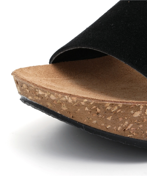 ROSE BUD（ローズバッド）の「(ONAKO)ILENIA 207/CROSTA A/STRAP WEDGE SANDAL（サンダル・レディース・ブラック/ベージュ/グリーン・35/36/38/39/37）」の6枚目の写真