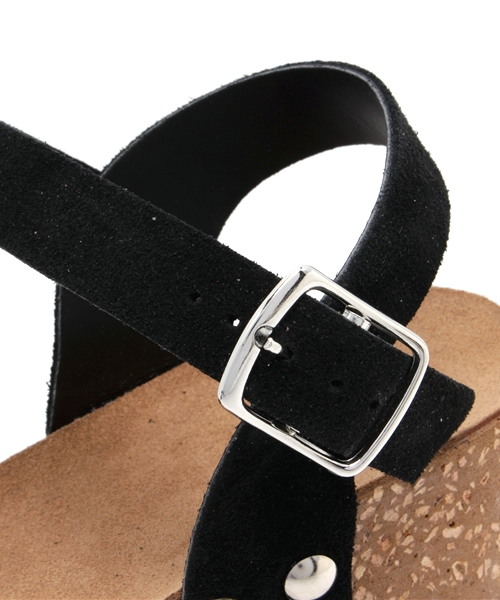 ROSE BUD（ローズバッド）の「(ONAKO)ILENIA 207/CROSTA A/STRAP WEDGE SANDAL（サンダル・レディース・ブラック/ベージュ/グリーン・35/36/38/39/37）」の11枚目の写真