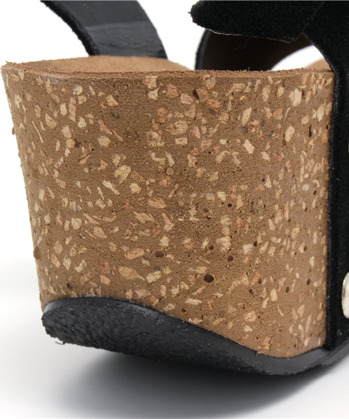 ROSE BUD（ローズバッド）の「(ONAKO)ILENIA 207/CROSTA A/STRAP WEDGE SANDAL（サンダル・レディース・ブラック/ベージュ/グリーン・35/36/38/39/37）」の10枚目の写真